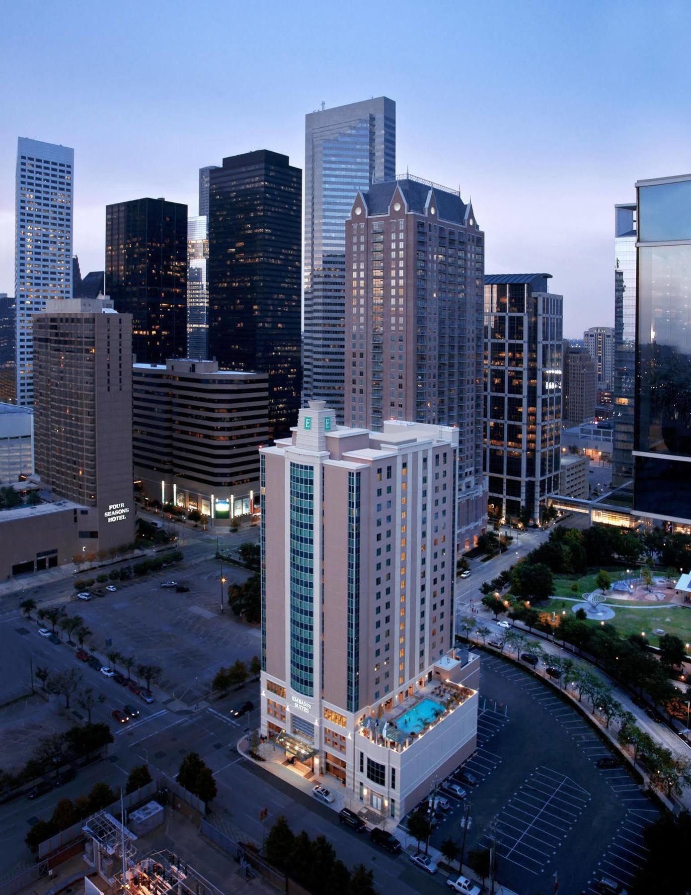 Embassy Suites Houston - Downtown Exteriér fotografie